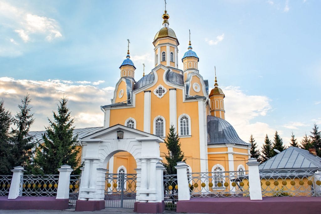 Orthodox Cathedral in Petropavl Kazakhstan