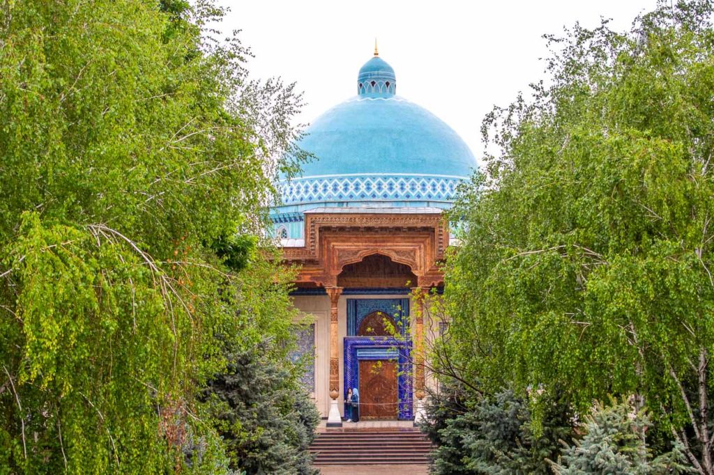 Museum of repression in the park in Tashkent