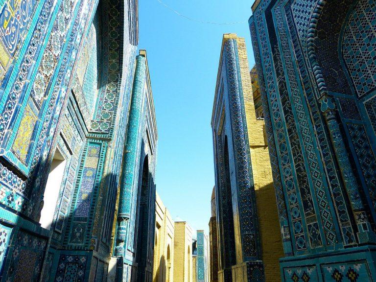 shohizinda, necropolis, samarkand