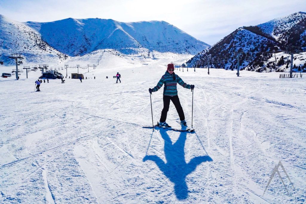 Chunkurchak Ski base near Bishkek in Kyrgyzstan