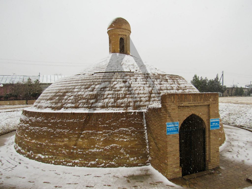 Qarshi sardoba, a storage house for water
