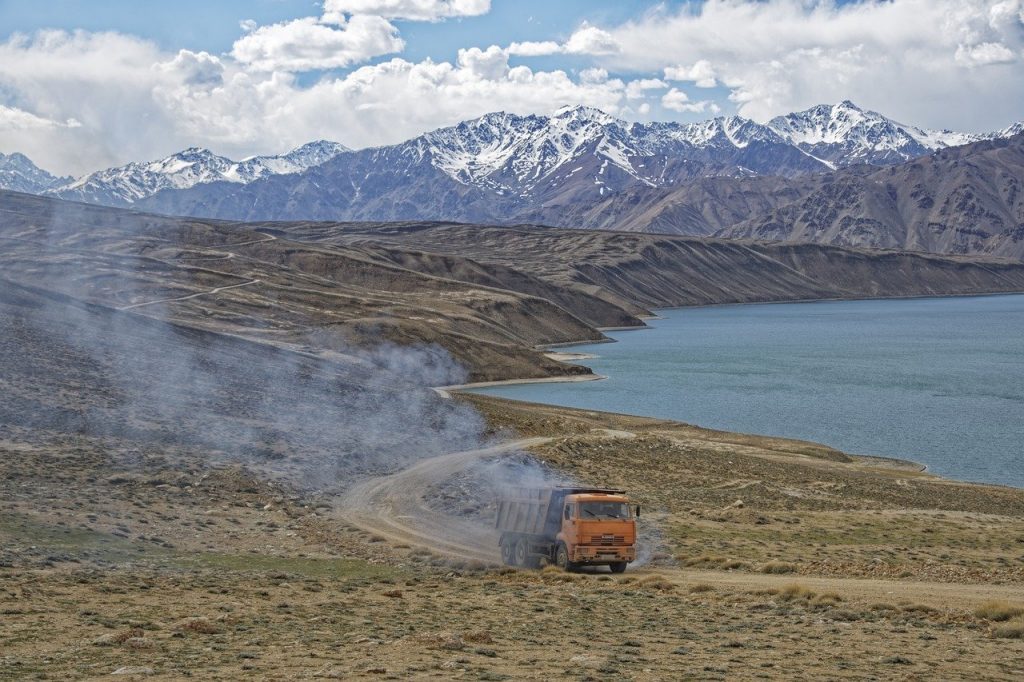 tajikistan, yashikul, lake