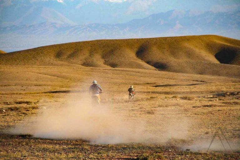 Motobike tour around Kyrgyzstan