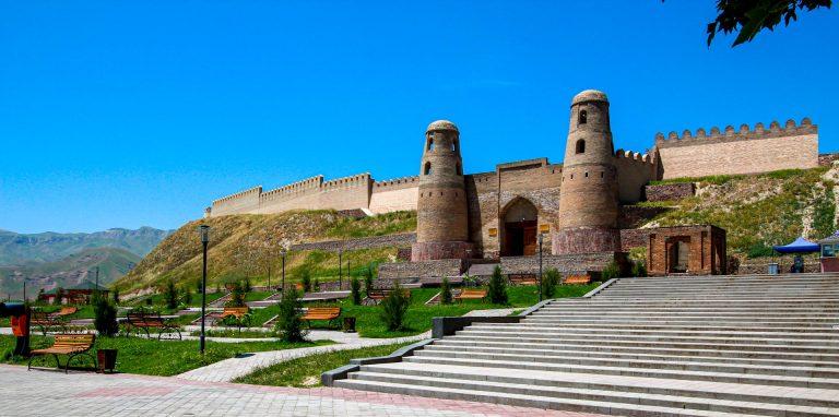 Hissor fortress in the Hissar valley in Tajikistan