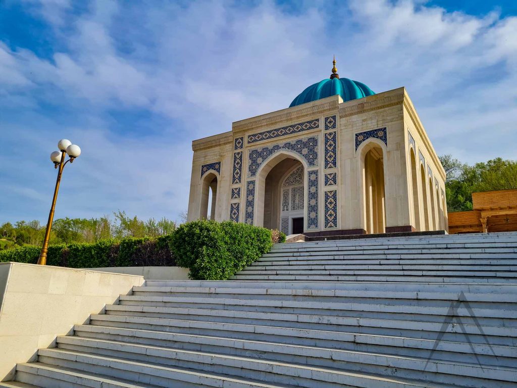 Babur memorial park in Andijan