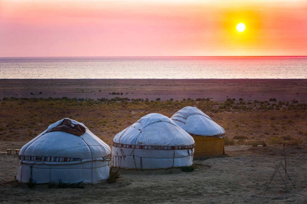 karakalpakstan yurts