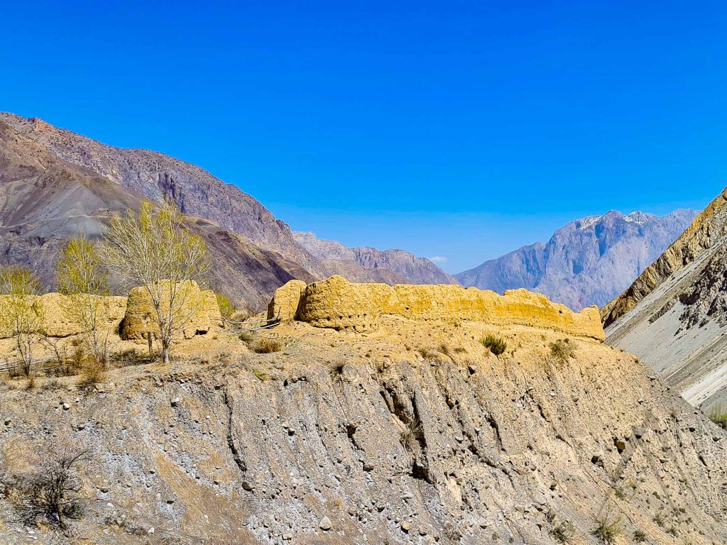 kan military fortress ruins