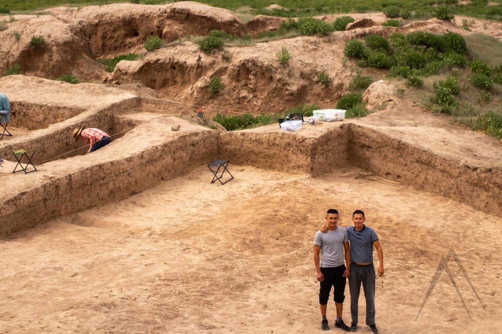 Archaeological excavations in Suyab