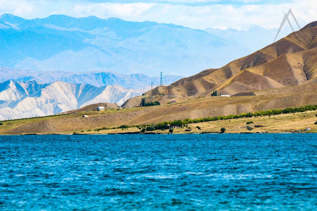 Toktogul reservoir, Kyrgyzstan