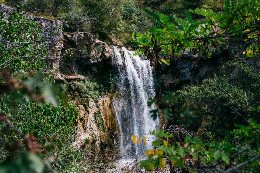 Small waterfall in Arslanbob