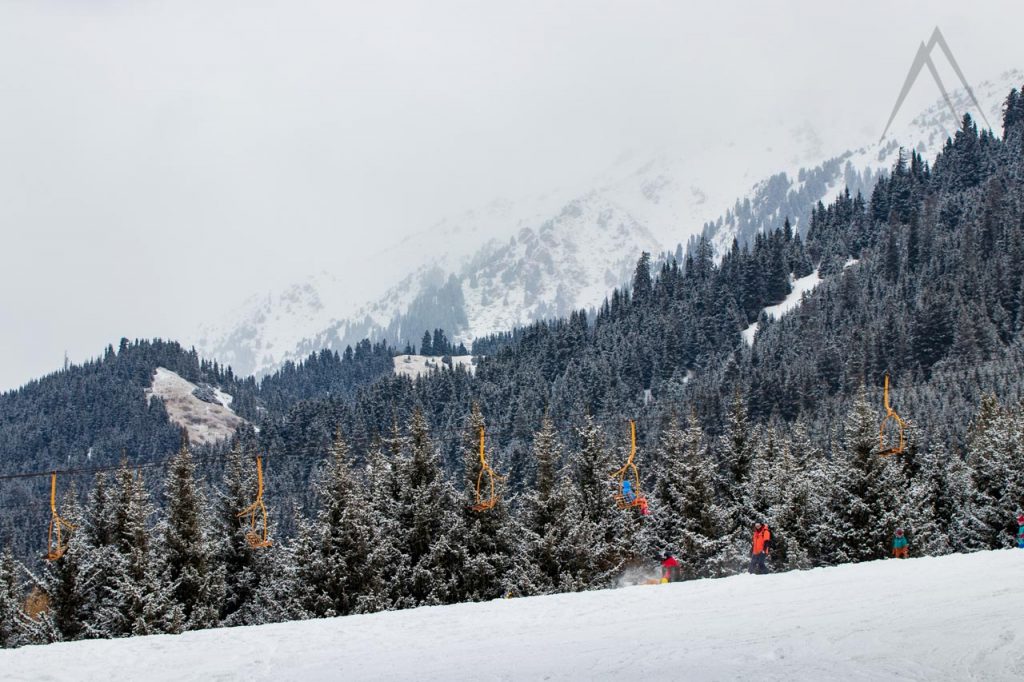 Lifts in the Karakol Skiing base