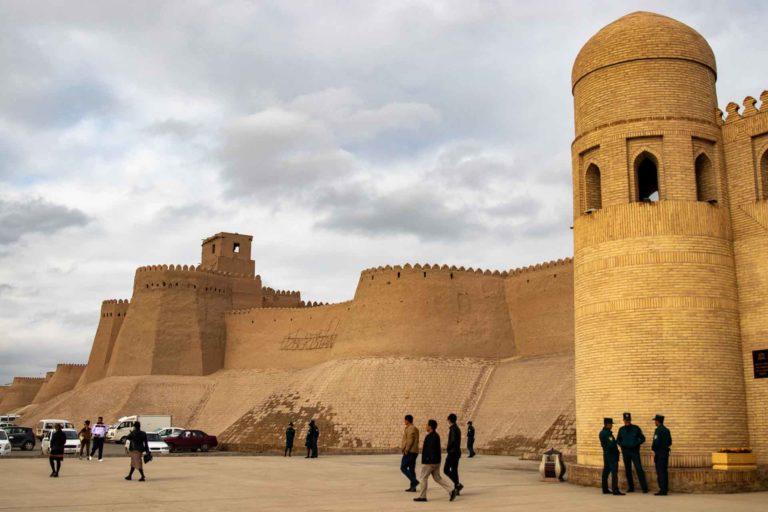 khiva ichan kala walls