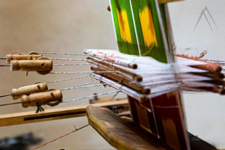 margilan silk production handmade