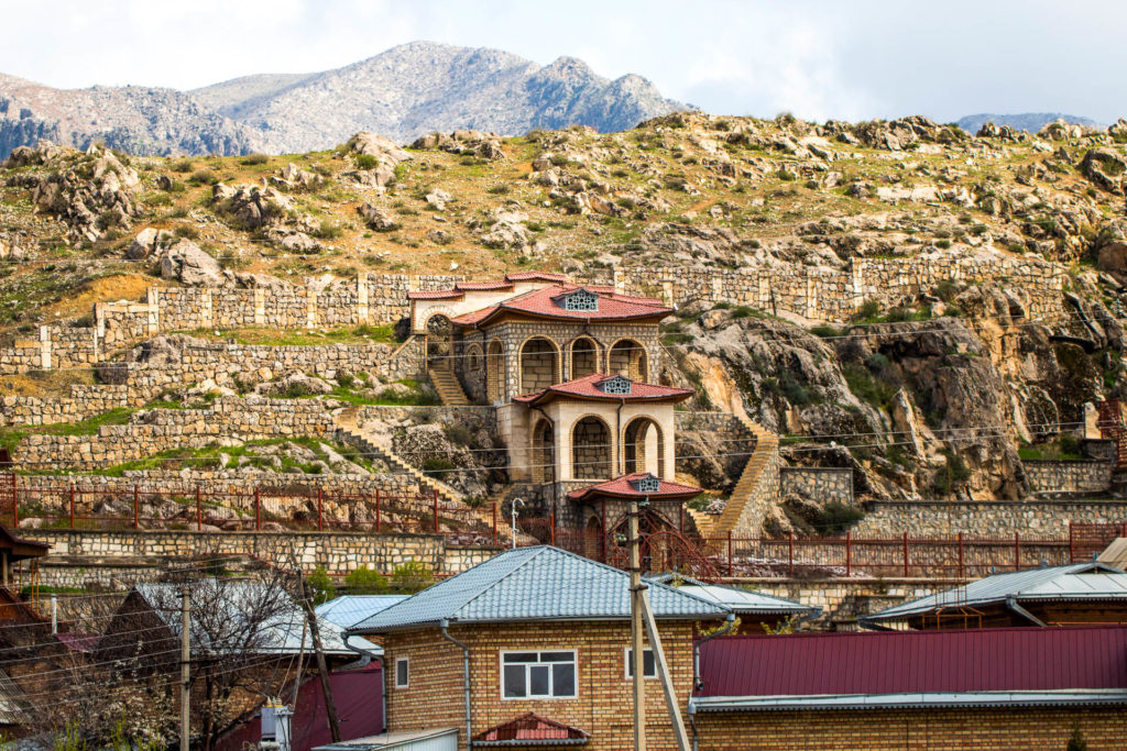 Aravan house on the hill