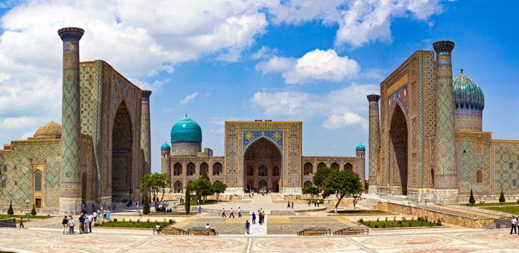 Samarkand Registan square