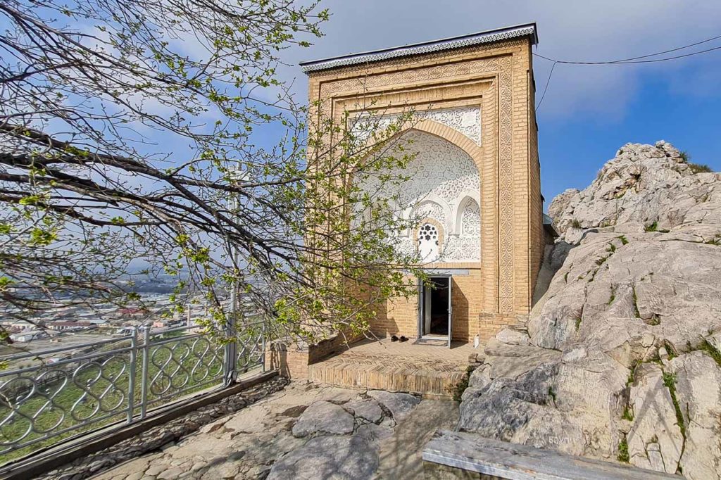 Babur's house in Sulayman Mountain, Osh