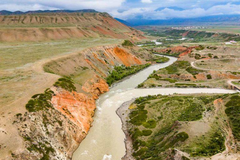 Eki Naryn confluence, Kyrgyzstan