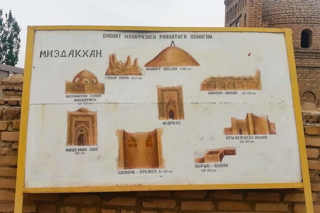 mizdarkhan necropolis uzbekistan