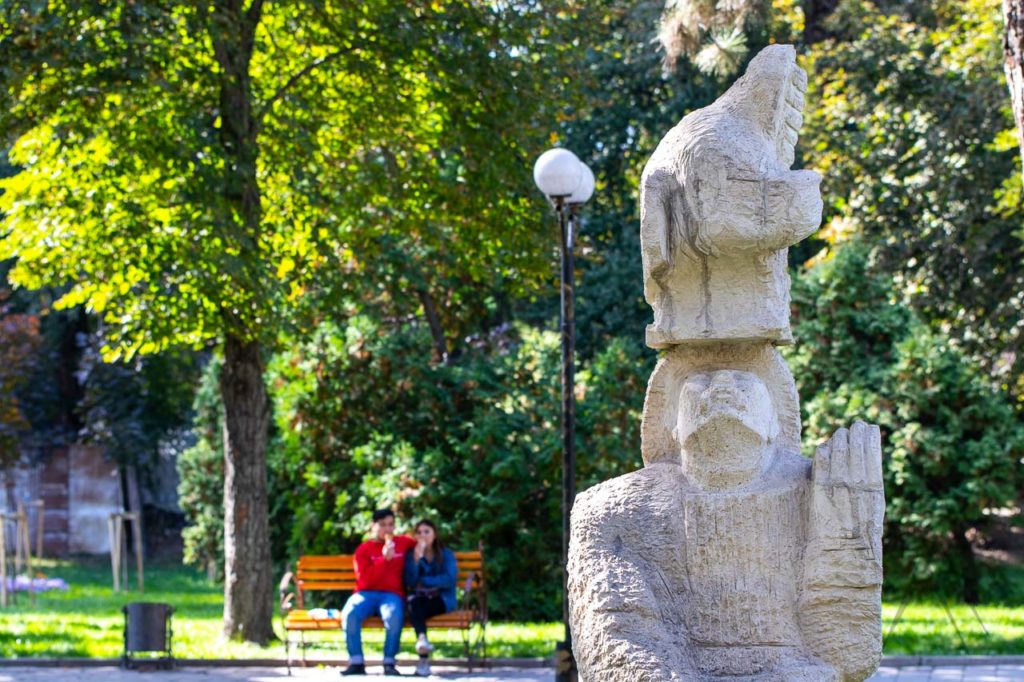 The Dubovyi (Oak) Park is the central and the oldest park in Bishkek