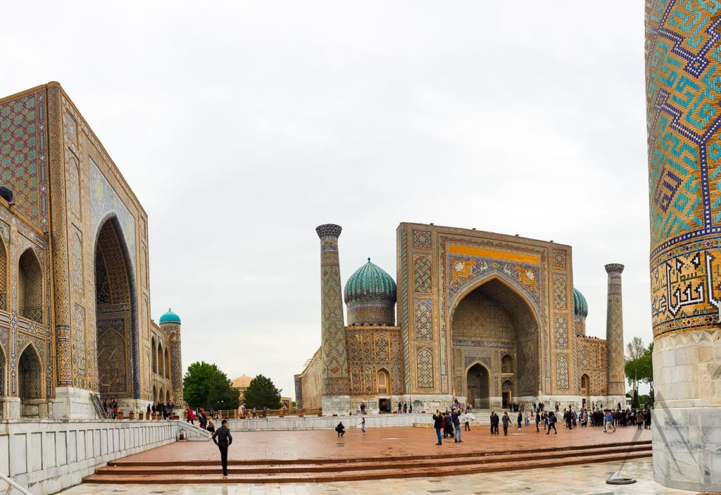 Registan square in Samarkand