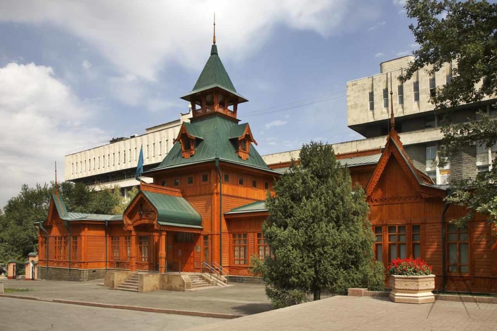 Museum of folk musical instruments in Almaty. Kazakhstan