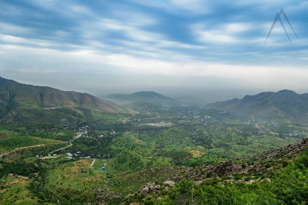 Zarafshan valley in Tajikistan