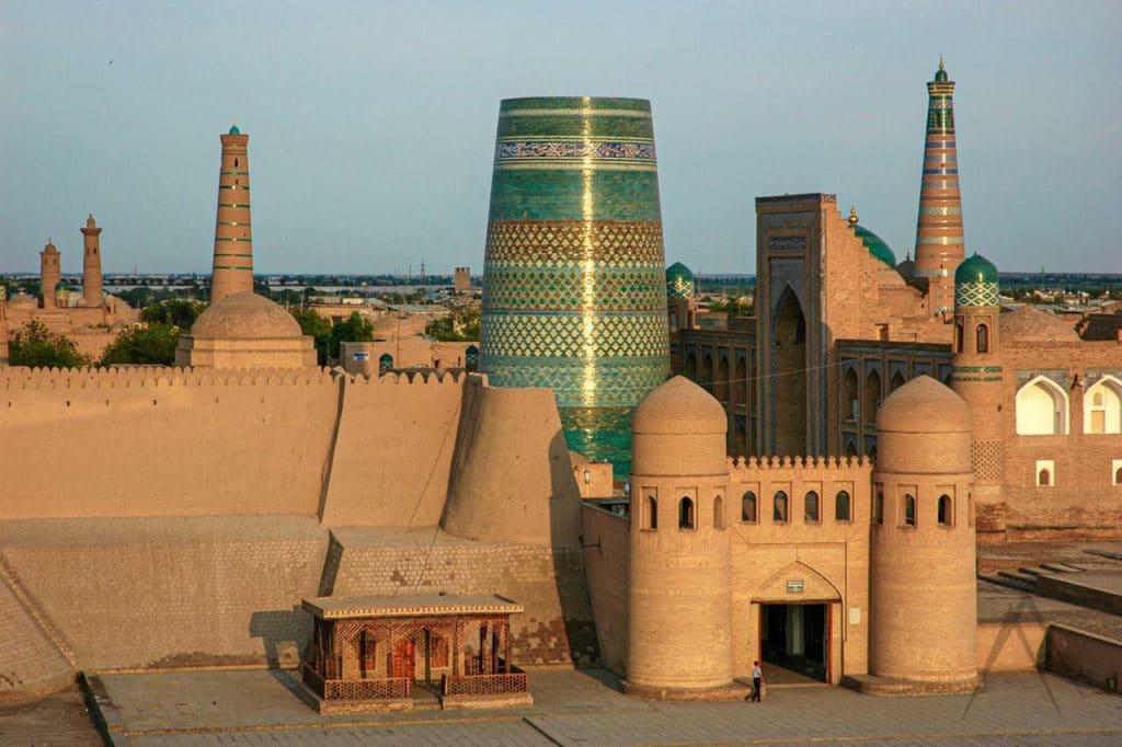 Khiva old city gate