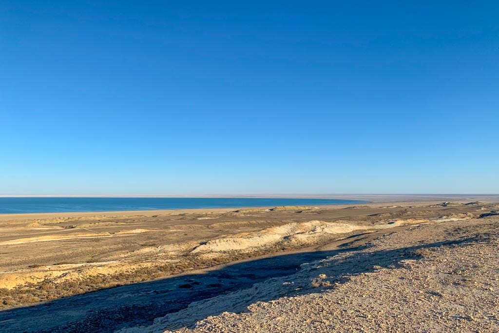 Ustyurt plateu near Aral Sea