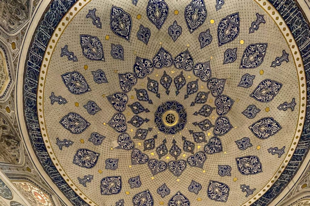 Dome in Shah i Zinda, Samarkand