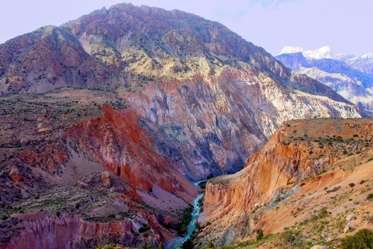 Yagnob river gorge