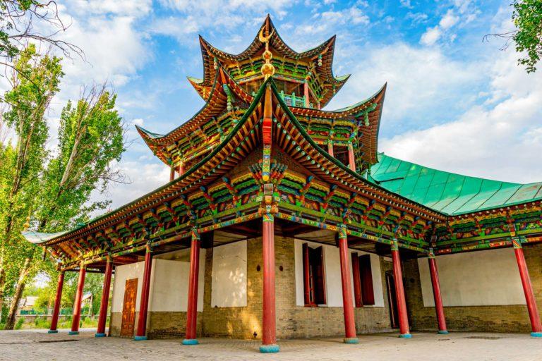 Zharkent chinese style mosque
