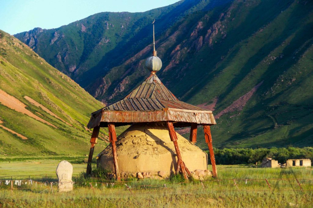 Kojomkul museum in Suusamyr Valley