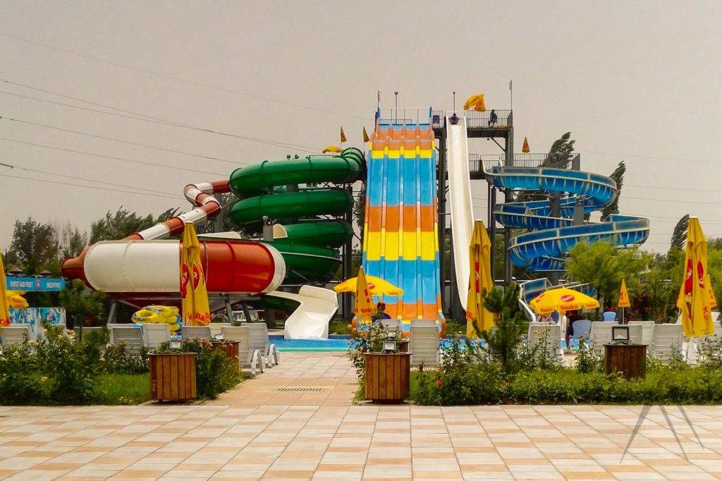 Water park in Dushanbe