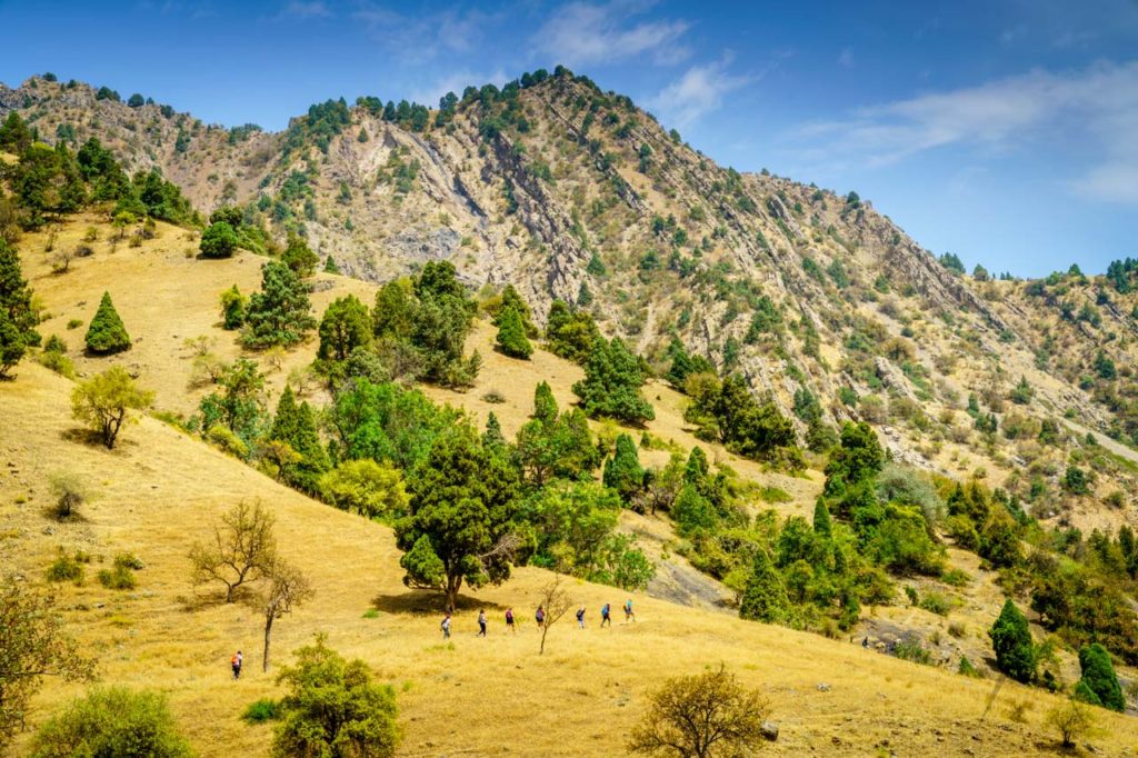 Trekking in Shirkent