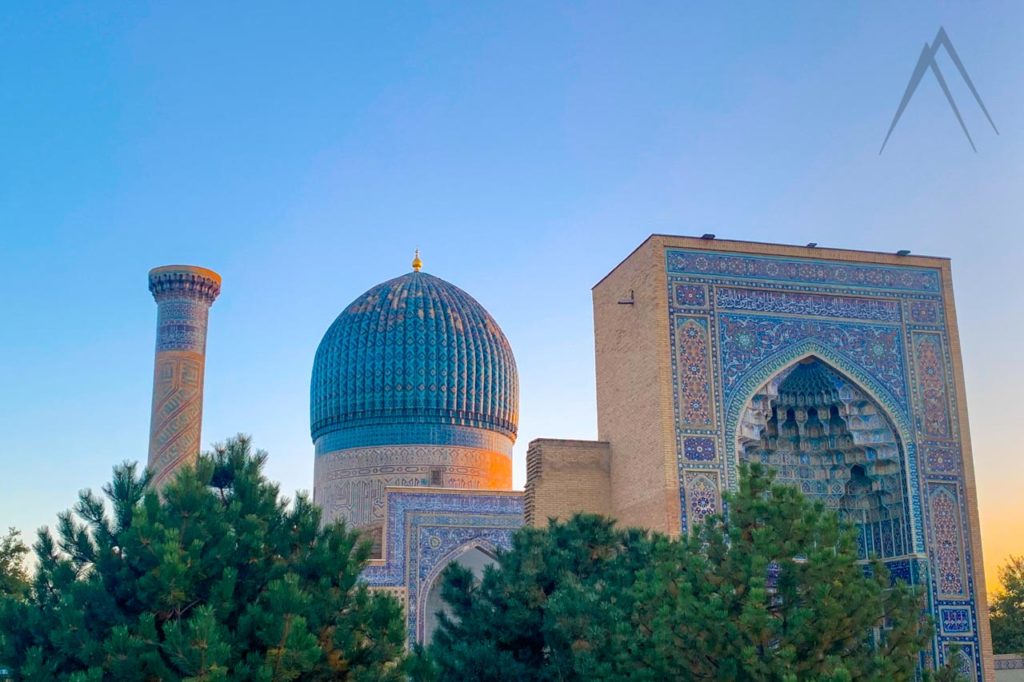 Gur e amir mausoleum in Samarkand