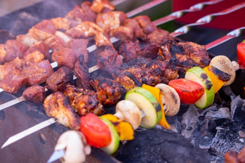 Shashlik is one of the most common foods in Uzbekistan