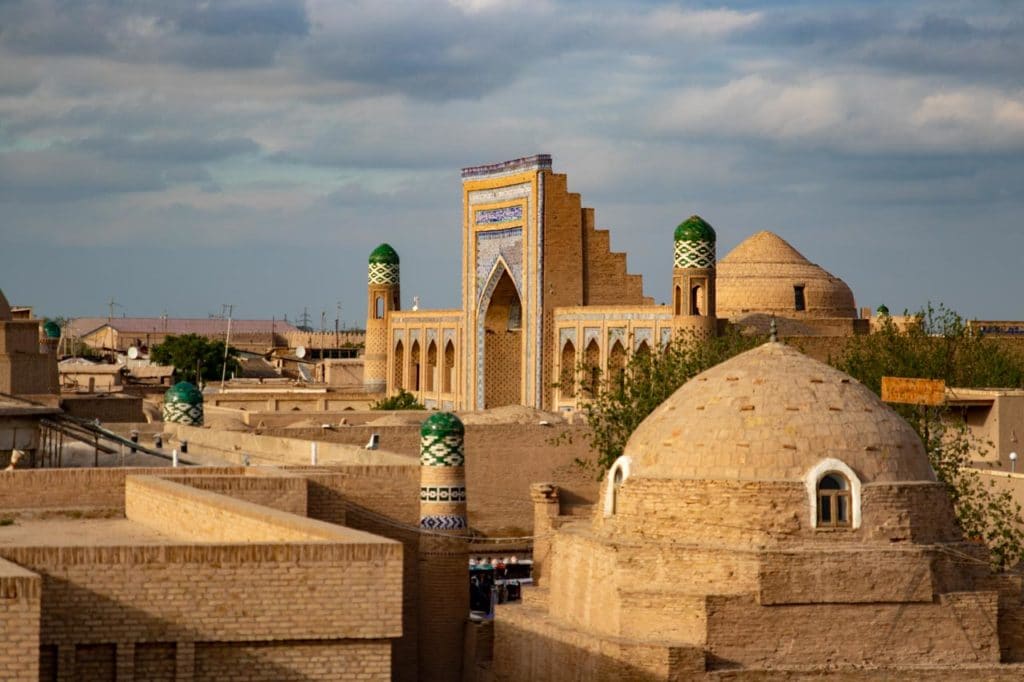 Inside Khiva city walls