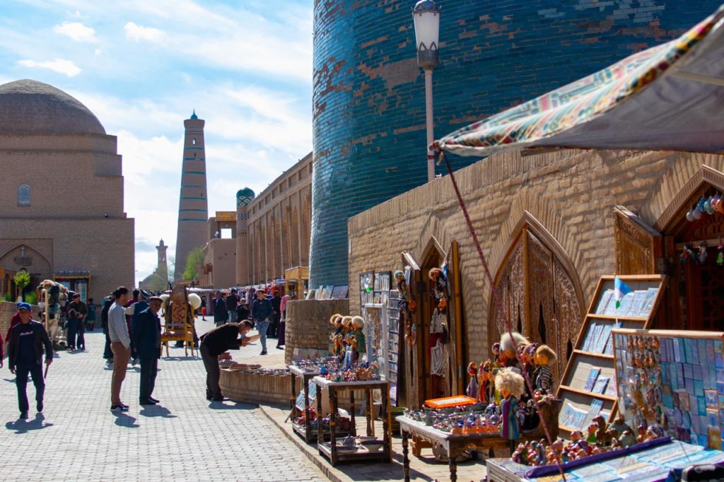 Street in Khiva old town