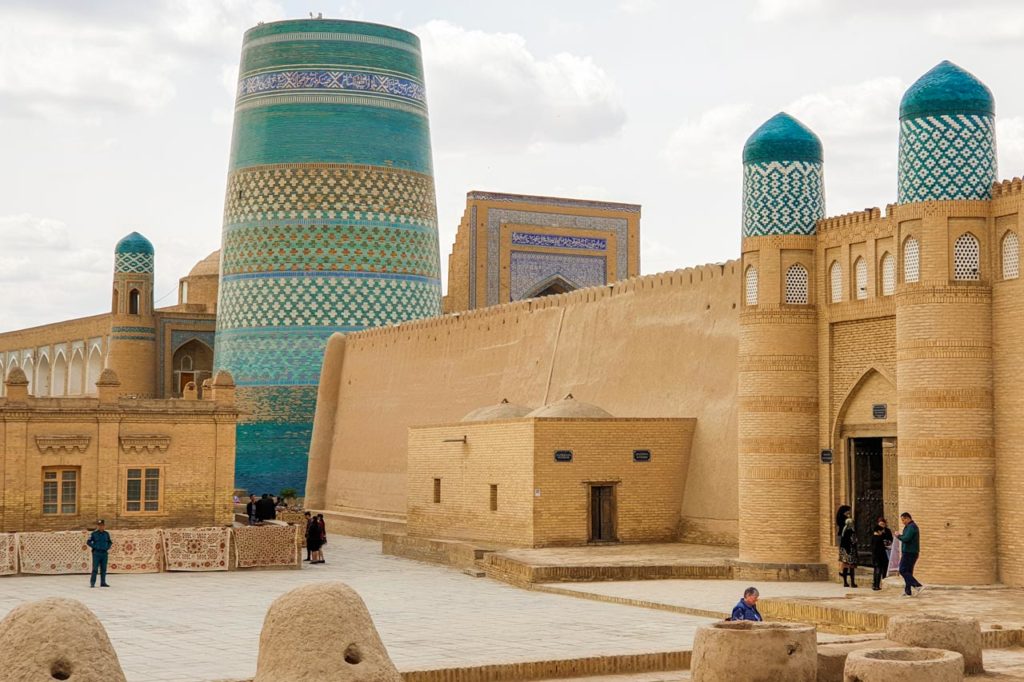 Kunya Ark fortress in Khiva