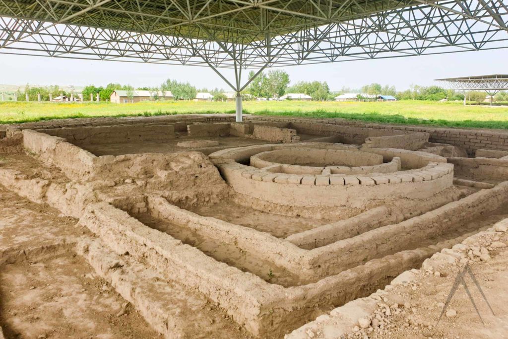 archaeological site of the ancient city of Sarazm