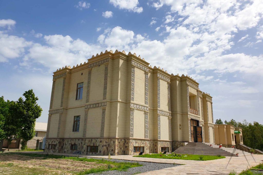 Sarazm museum near Penjikent in Tajikistan