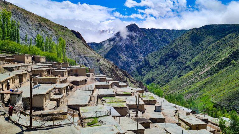 Voru village, the oldest historical places in Tajikistan