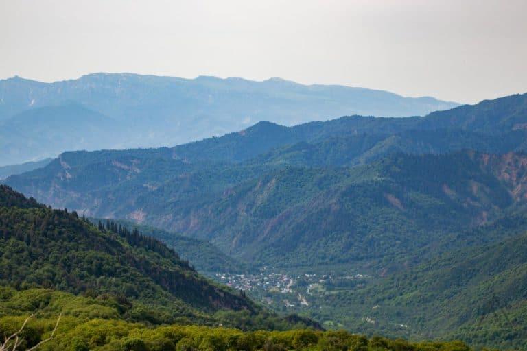 Sary Chelek view to Arkit village
