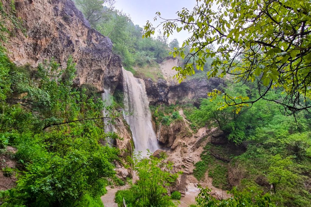 Small waterfall in Arslanbob