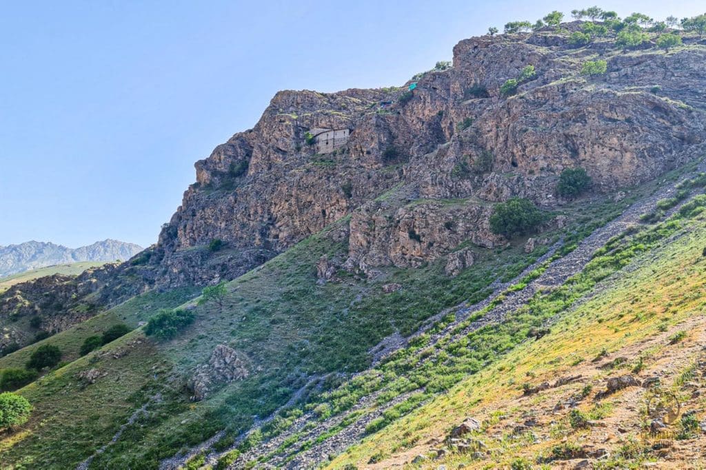 Hazrati daod mountain in Uzbekistan