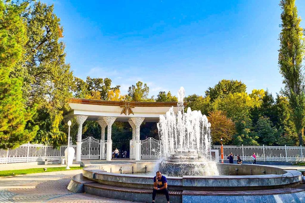 Central park in Tashkent