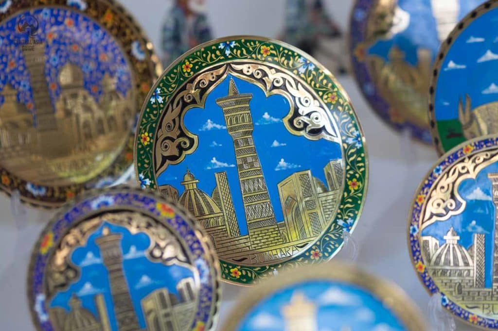 Uzbek metal art souvenir