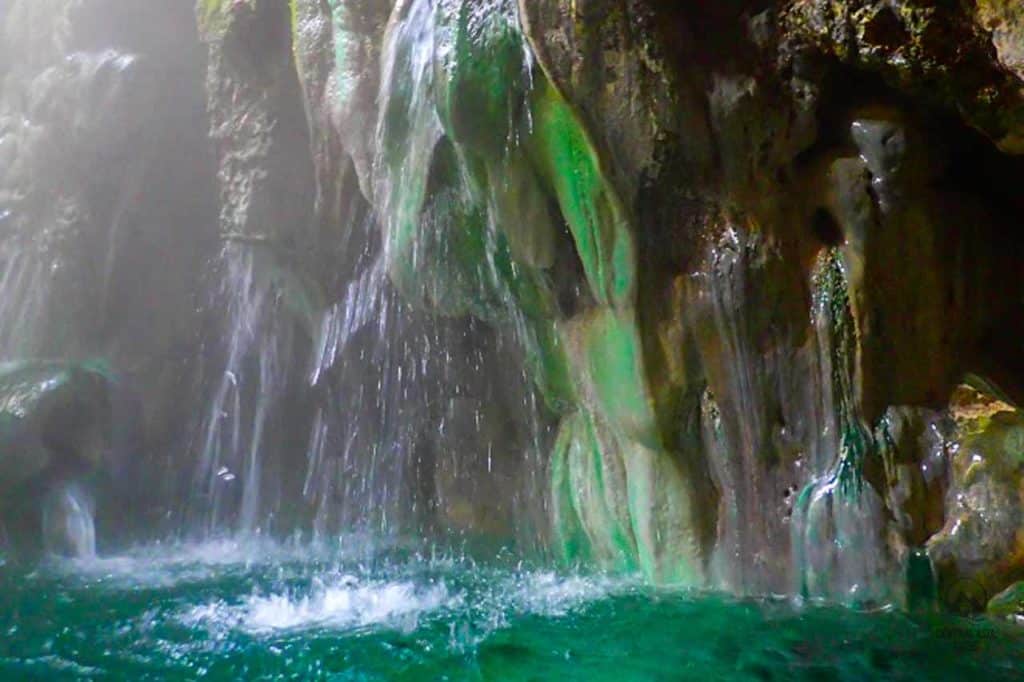 Bibi Fatima hot springs in Pamir, Tajikistan