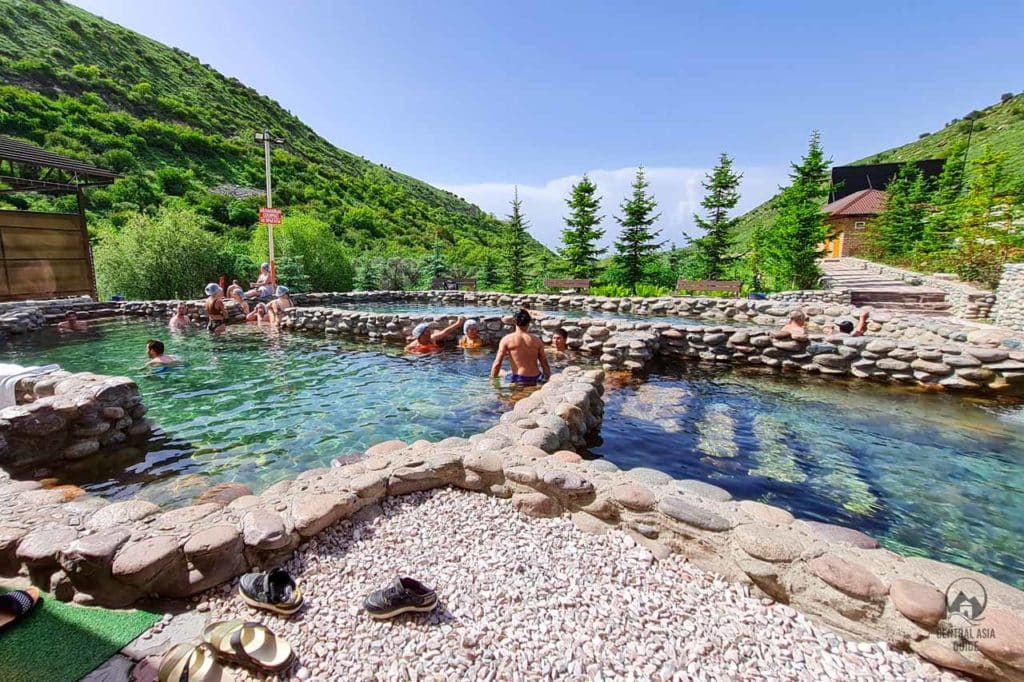 Hot spring near Karakol
