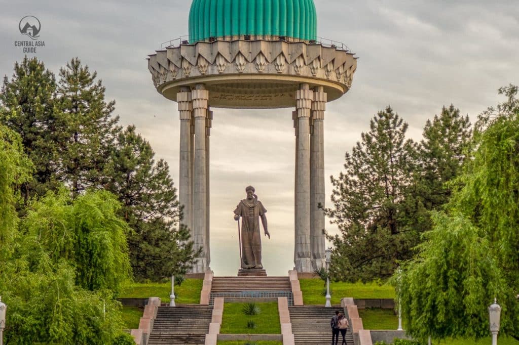Alisher Navoi monument in Tashkent